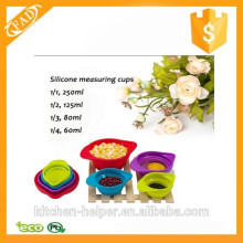 High quality promotional anti dust collapsible measuring cups